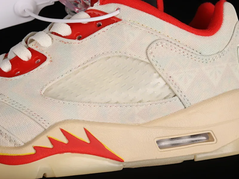 All categories Air Jordan Jordan series basketball shoes Air Jordan 5 G version Air Jordan 5 Low "Chinese New Year" AJ5 Joe 5 China limited low-top basketball shoes DD2240-100